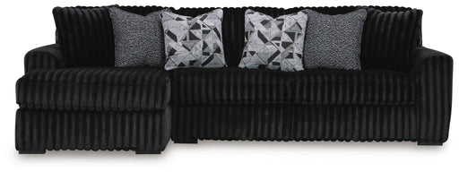 Midnight-Madness Sectional Sofa with Chaise