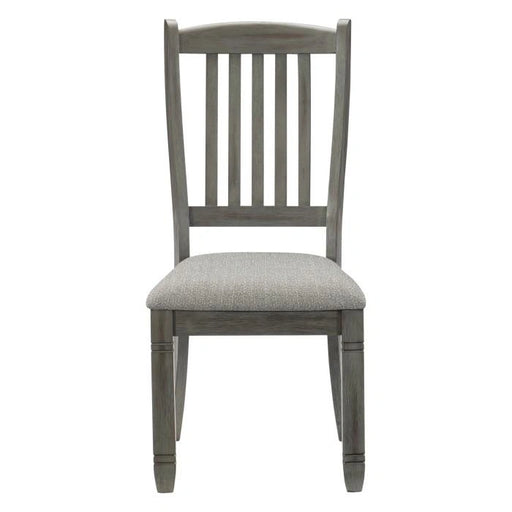 Silla auxiliar Granby en gris antiguo (juego de 2) 5627GYS