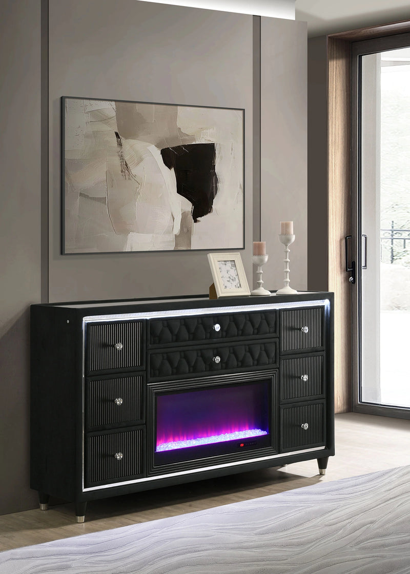 Lorient LED Flame Box Dresser