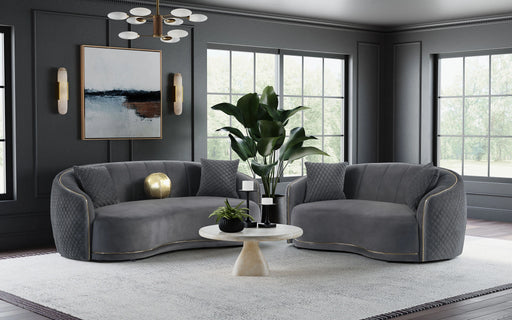 Brookside Sofa Set (Sofa and Loveseat)