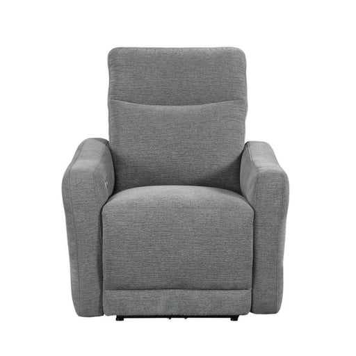 Sillón reclinable plano Edition Power en gris paloma 9804DV-1PWH
