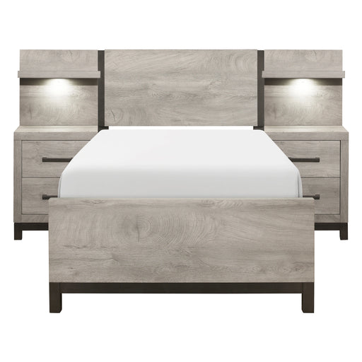 Zephyr 5pc Set Wall Bed (tb+2ns+2ns-p)