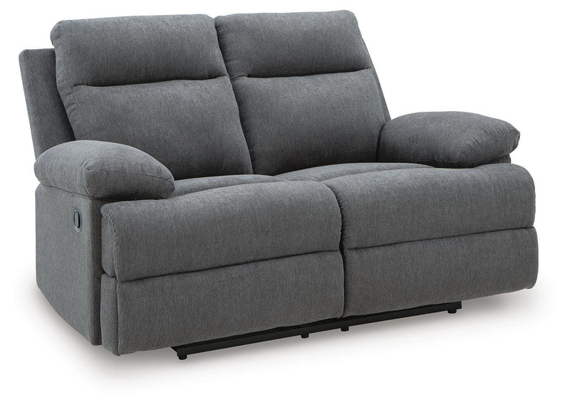 Sofá reclinable de dos plazas Side-Swipe