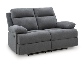 Sofá reclinable de dos plazas Side-Swipe
