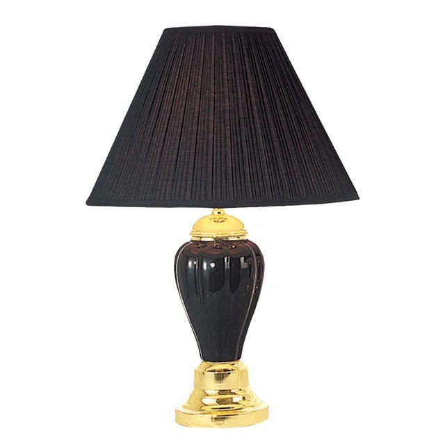 Lámpara de Mesa Negra SCARLETT (6/CTN)