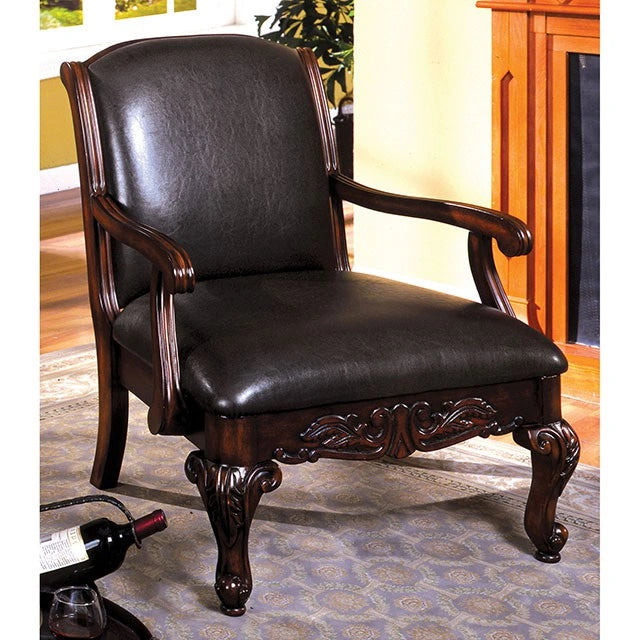 Sillón Sheffield Antiguo Cerezo Oscuro