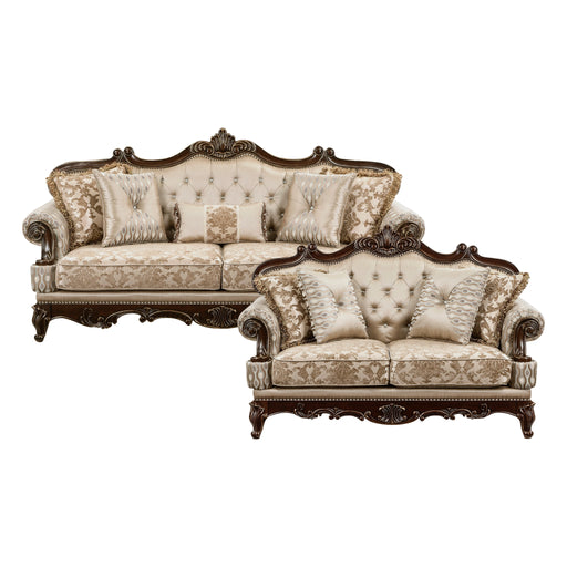 ;طقم من قطعتين Balthasar 2PC SET: أريكة، مقعد الحب