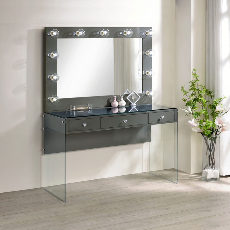 Tocador de Maquillaje Afshan con Espejo LED