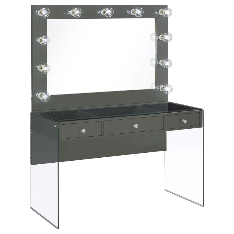 Tocador de Maquillaje Afshan con Espejo LED