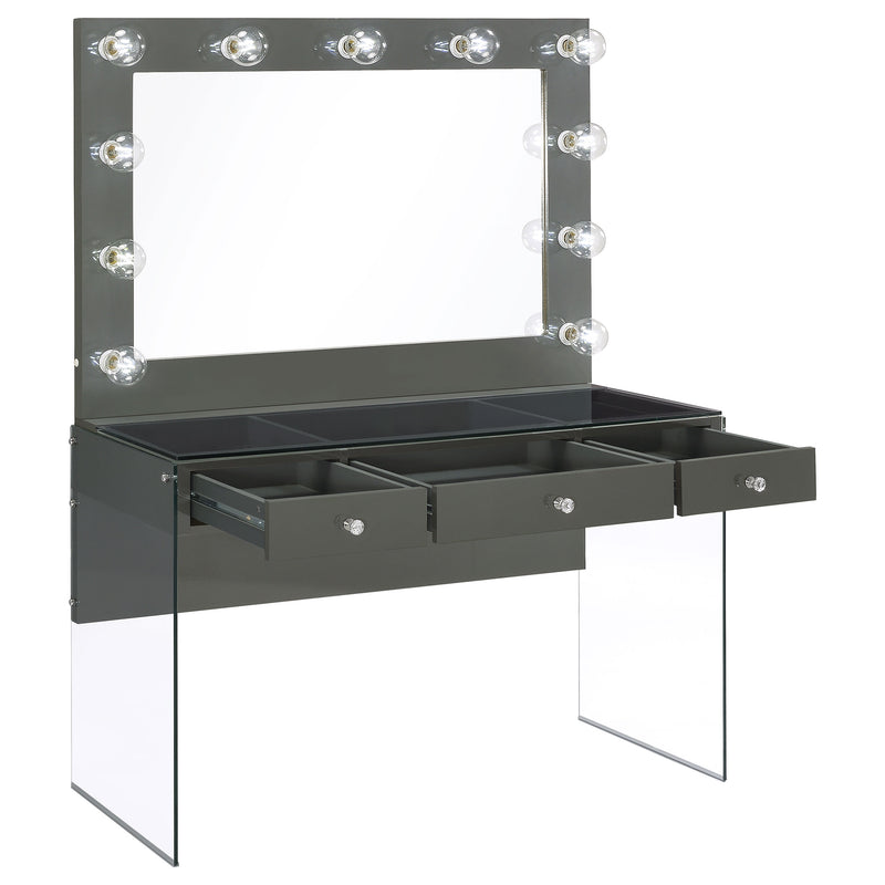 Tocador de Maquillaje Afshan con Espejo LED