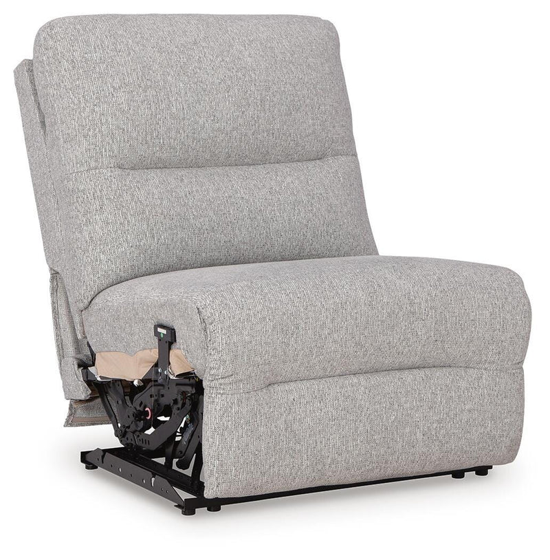 Seccional reclinable eléctrico Acklen Place con chaise
