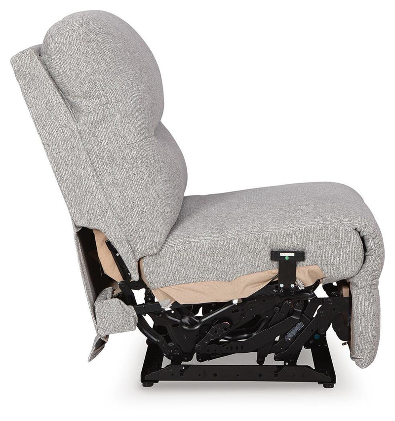 Seccional reclinable eléctrico Acklen Place con chaise