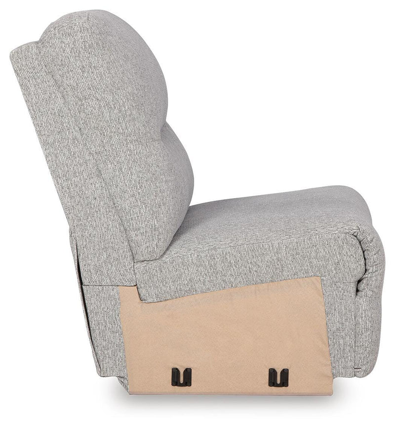 Seccional reclinable eléctrico Acklen Place con chaise