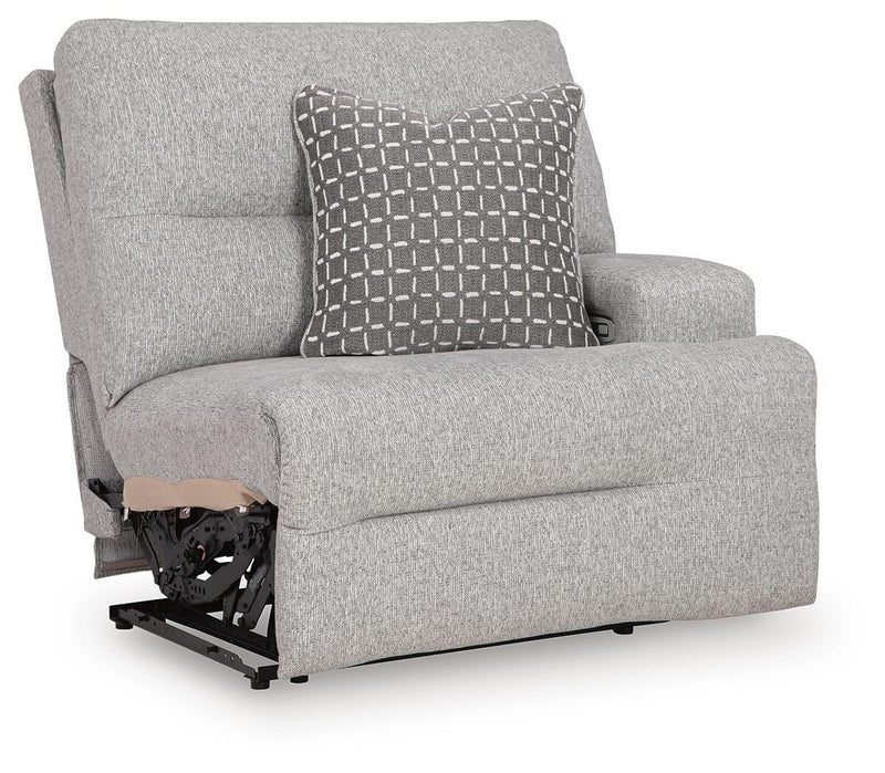 Seccional reclinable eléctrico Acklen Place con chaise