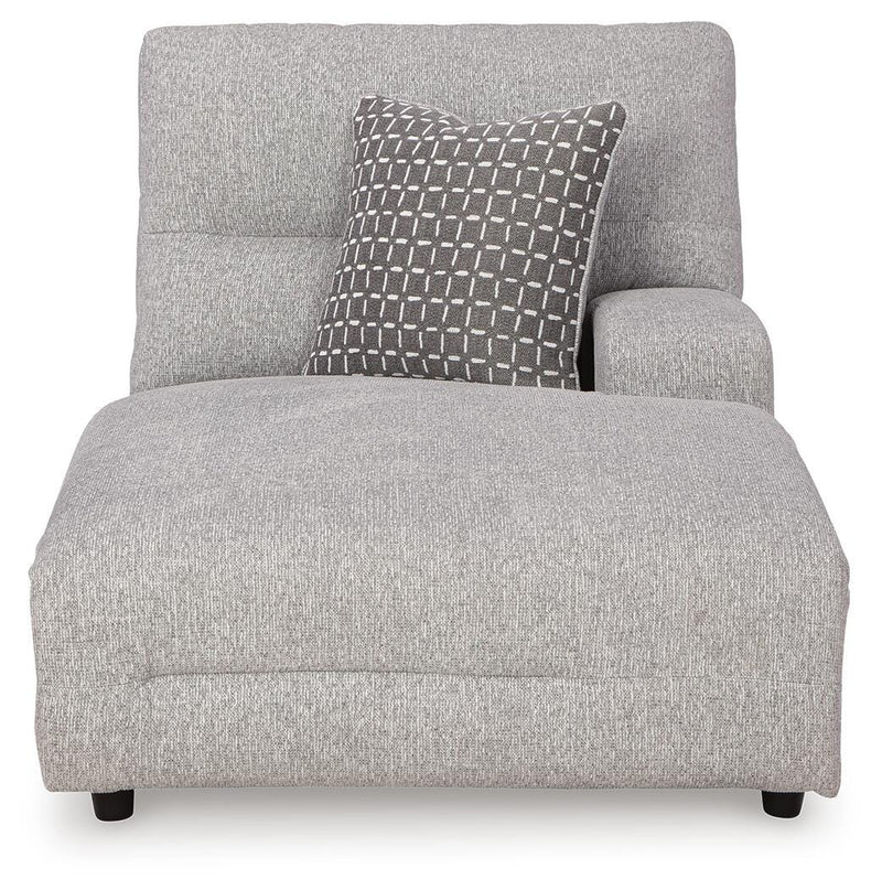 Seccional reclinable eléctrico Acklen Place con chaise