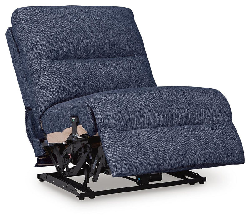 Seccional reclinable eléctrico Acklen Place con chaise
