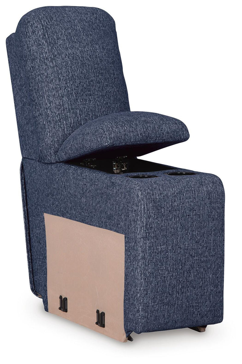 Seccional reclinable eléctrico Acklen Place con chaise