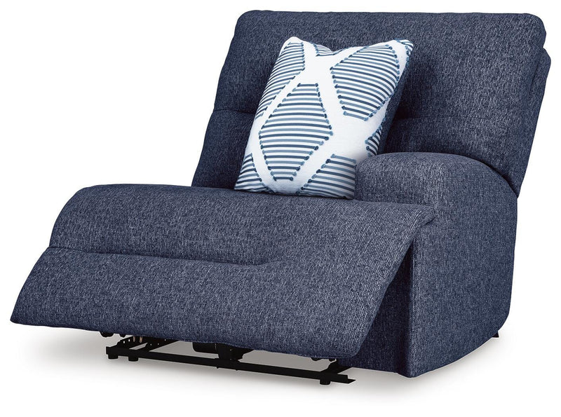 Seccional reclinable eléctrico Acklen Place con chaise