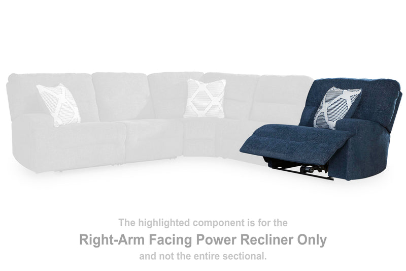 Seccional reclinable eléctrico Acklen Place