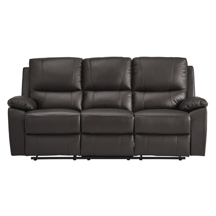 9368BRW-3 - Sofá reclinable doble