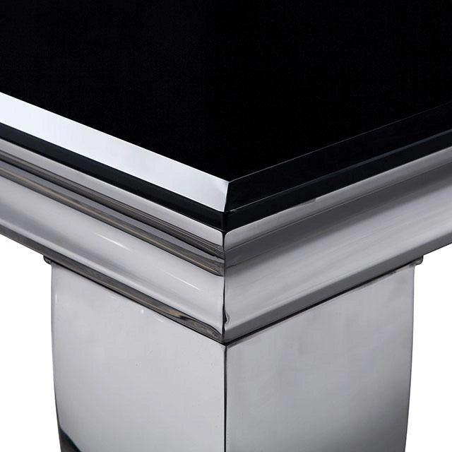 Mesa de comedor NEUVEVILLE, negra