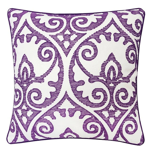 Almohada JORJA de 20" x 20", Morado (2/CAJA)