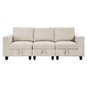 Walterboro-(3)Sofa with Storage, Storage Pouches and Charging Ports image