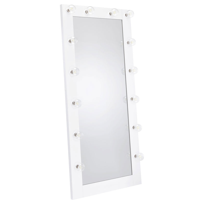 Espejo de pie Zayan con iluminación LED