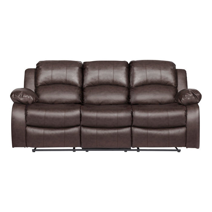 9700BRW-3 - Sofá reclinable doble