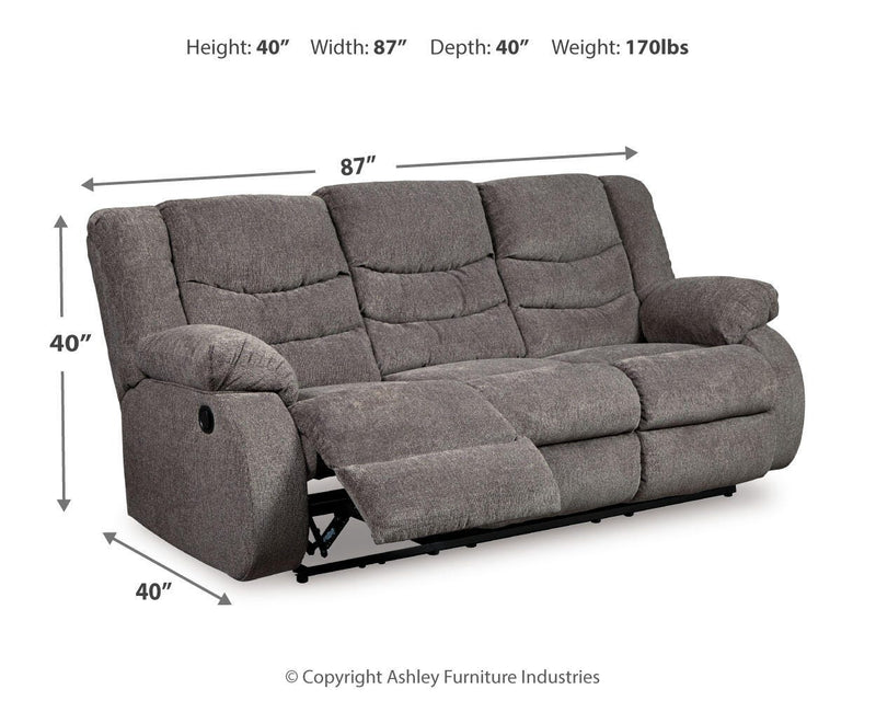 Sofá reclinable Tulen