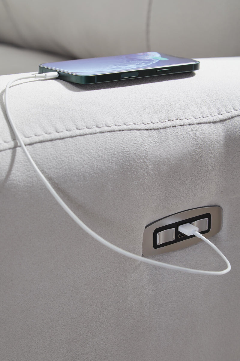 Sillón reclinable eléctrico Social Pointe