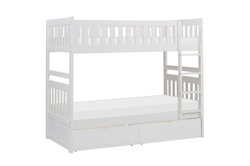 Galen Twin/Twin Bunk Bed With Storage Boxes