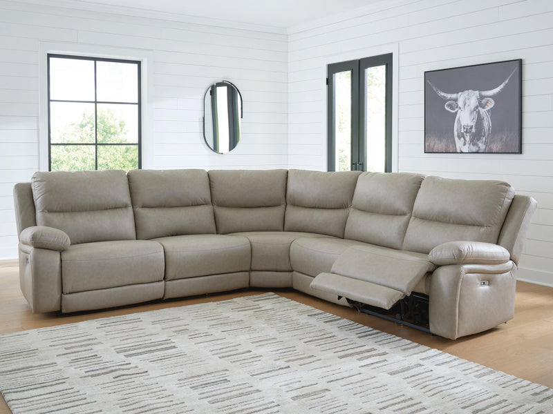 Seccional reclinable eléctrico Narwhal Place