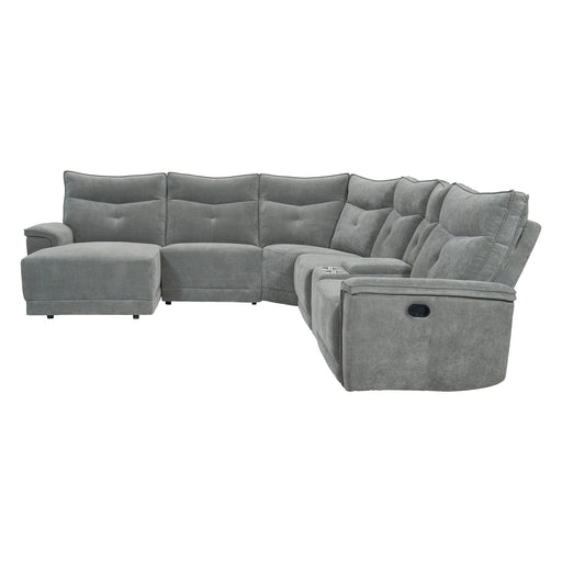 Tesoro 6-piece Modular Reclining Sectional With Left Chaise