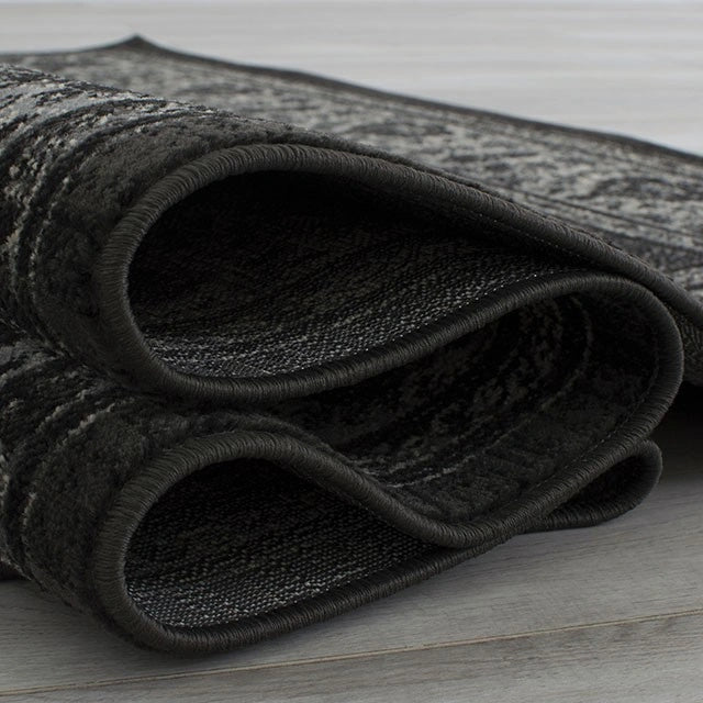 Alfombra Kozlu gris oscuro de 5 X 7 pies
