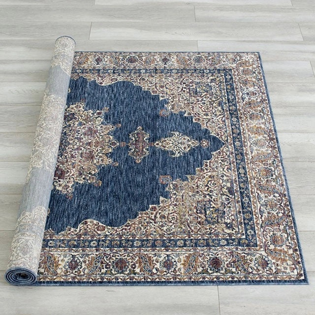 Alfombra Payas Azul/Multicolor de 1.52m x 2.13m