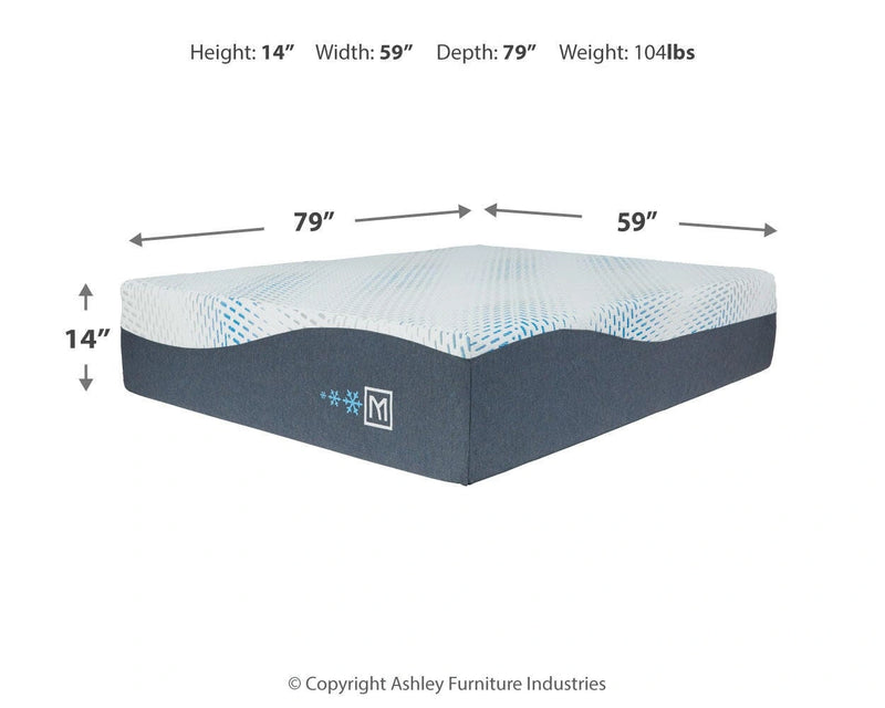 Colchón Híbrido de Espuma Viscoelástica de Gel Millennium Cushion Firm