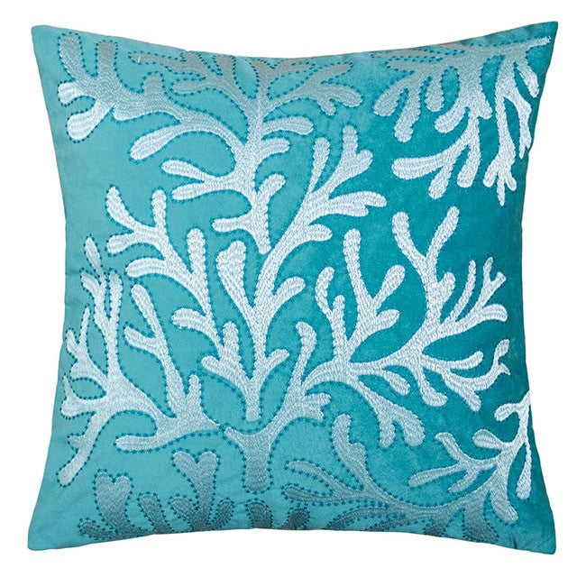 Almohada June Teal de 20" X 20", Teal
