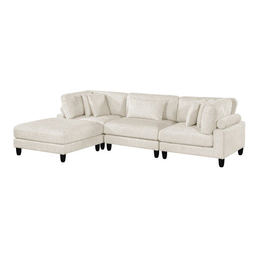 ;Robstown 4-piece Modular Sectional With Ottoman