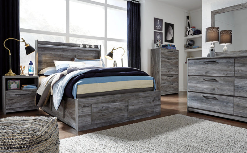 Cama con almacenamiento Baystorm