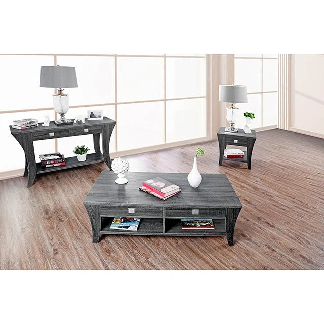 Mesa auxiliar Amity gris