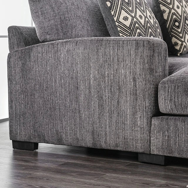 Sofá seccional en forma de L Kaylee Gray