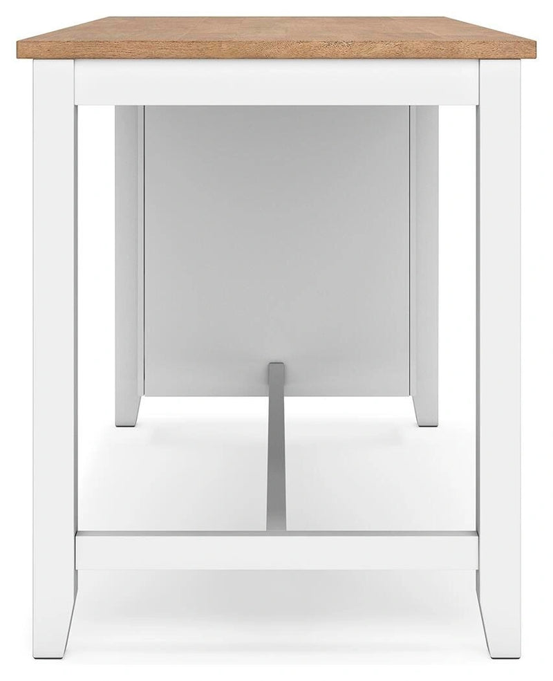 Mesa de comedor a la altura de la encimera Gesthaven