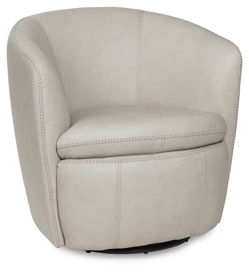 Sillón acentuado giratorio Kierreys