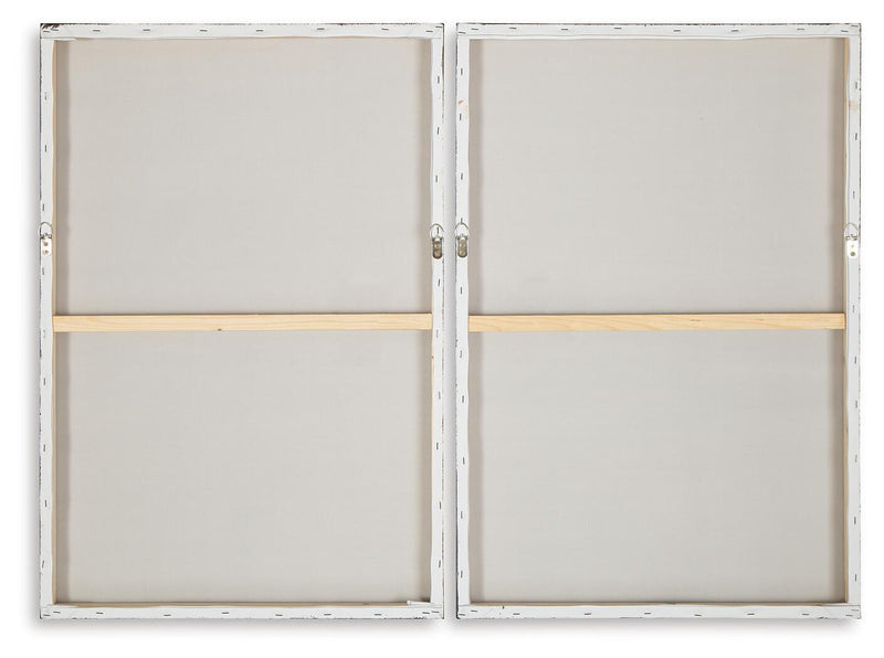 Brockdunn فن الجدار (طقم من 2)