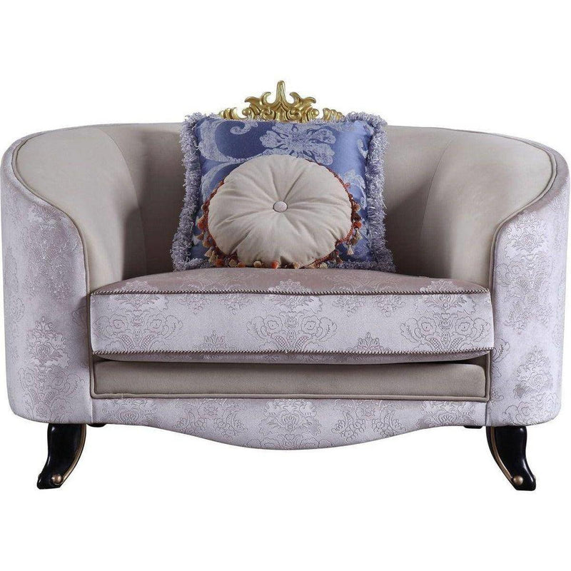 كرسي شيريدان من Acme Furniture باللون الكريمي 53947