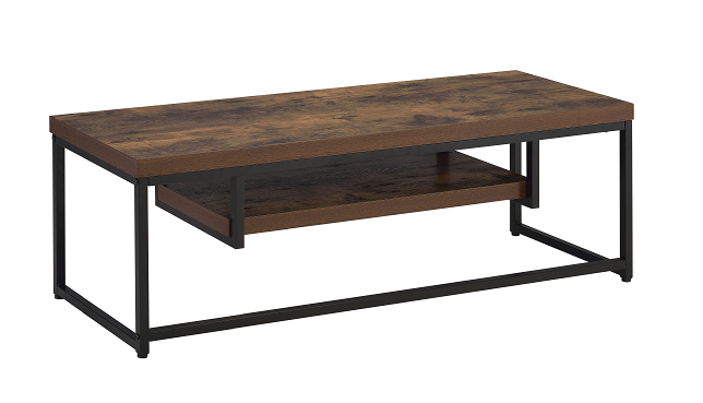 Mueble de TV Bob Roble Desgastado y Negro