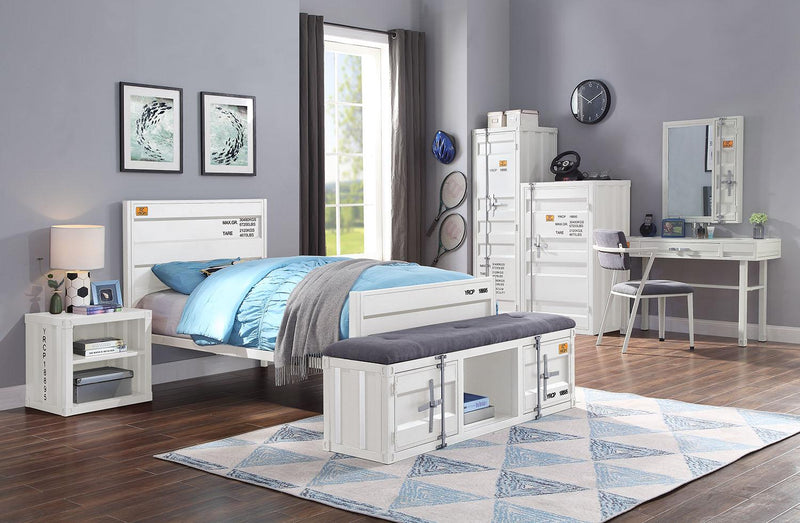 Cama Doble Blanca Cargo