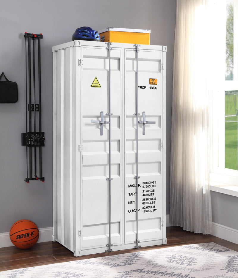 Armario blanco Cargo (doble puerta)