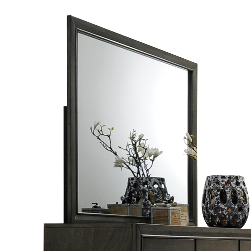 Carine II Espejo Gris